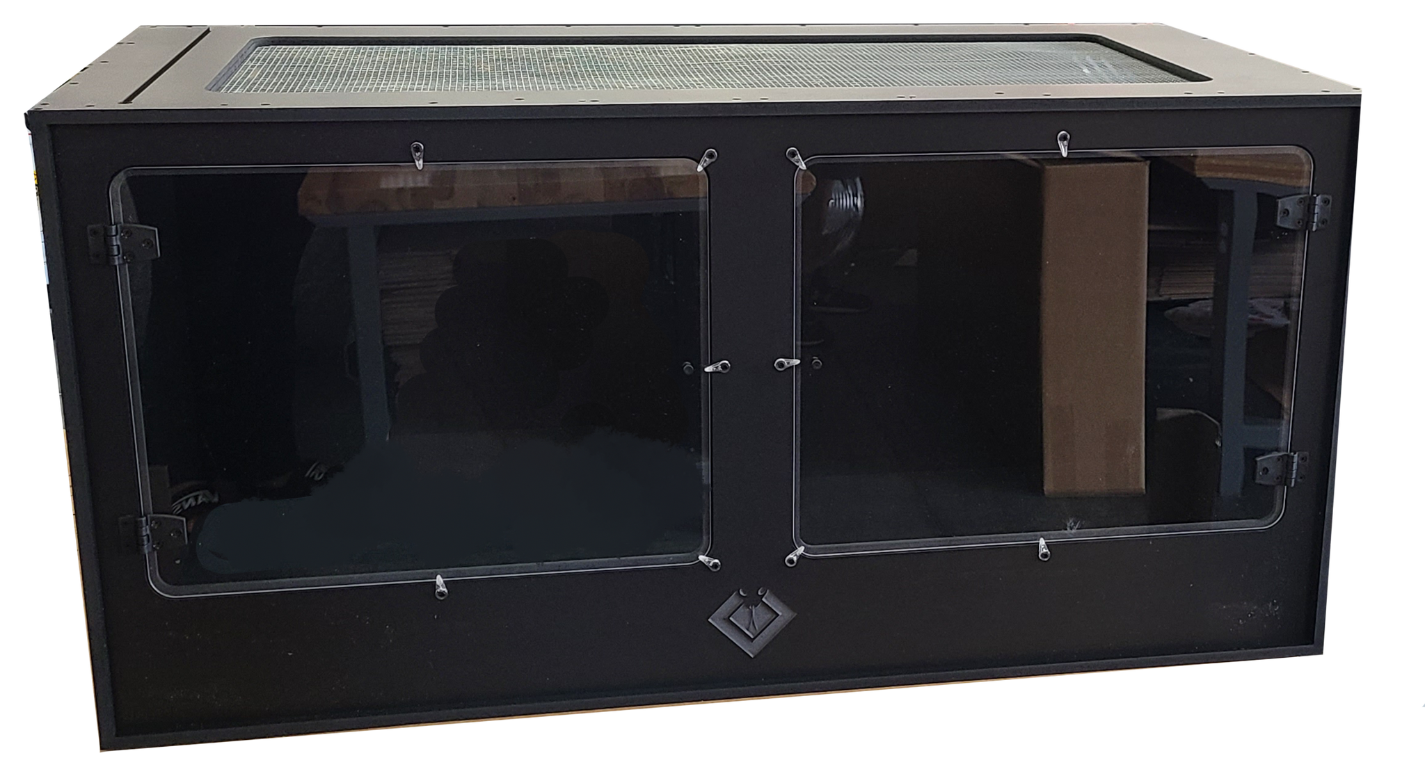 Quality 4' Bioactive PVC Reptile Caging | BlackBox Reptile Racks