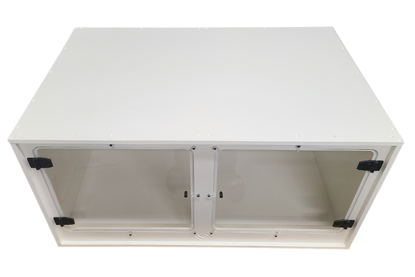 Premium 3' PVC Reptile Enclosure | BlackBox Reptile Racks & Cages Premium 3' PVC Reptile Enclosure | BlackBox Reptile Racks & Cages