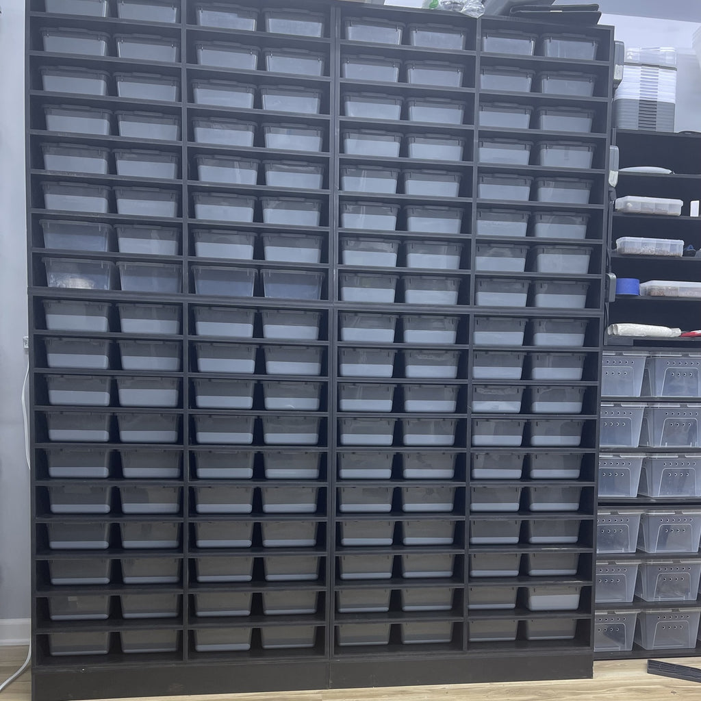 Quality Reptile Hatchling PVC Rack | BlackBox Reptile Racks & Cages ...